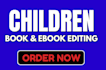 do children book editing