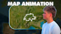 create custom map animation for youtube documentaries
