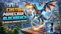 create custom minecraft blockbench 3d model, with animation