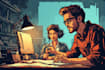 be your comic artist, comic strip page, graphic novel,