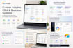 build a custom airtable CRM with automations
