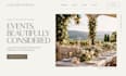 design wix event planner website squarespace event management events website