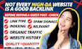 do SEO guest post backlinks high da guest posting premium guest post service