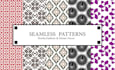 design modern seamless patterns