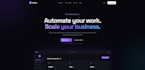 design a modern ai saas startup website landing page