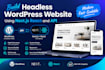 build headless wordpress website using nextjs react and wordpress api