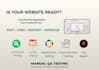 manual website testing with detailed bug reports