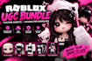 create a custom roblox ugc bundle and character model, gun, character rigging