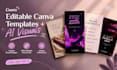 create custom canva templates and ai generated visuals for your brand