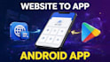 convert your website into professional android app with webview
