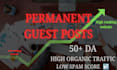 provide premium guest post placement on high da websites