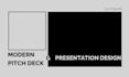 design an awesome pitch deck