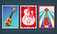 design an artistic and illustrated poster