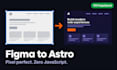 build your astro website from your figma design