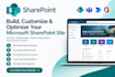 build, customize, and optimize your microsoft sharepoint site
