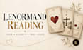 provide a clear lenormand love and relationship reading