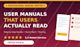 write clear and professional user manuals and guides
