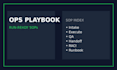 sop operations playbook your team can run day one