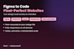 convert your figma design into a responsive website