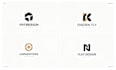 professional modern logo dsign for business brand