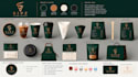 design modern brand identity logo and packaging