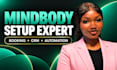 setup mindbody, gymmaster, fitness booking system and wellness CRM