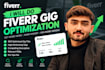 optimize your fiverr gigs professionally