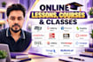 assist you in your online lessons, courses, and classes