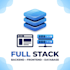 develop a full stack web app with fastapi, rails, and react