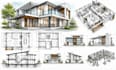 create architectural drawings cad plans bim designs construction project