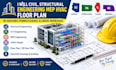 civil, structural engineering mep hvac floor plan in arizona pennsylvania il ne