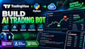 build ai trading bot tradingview python API backtesting paper trading dashboard