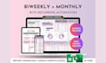 design excel weekly paycheck budget template biweekly budgeting expense tracker