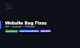 fix bugs and errors on your PHP, HTML, CSS or javascript website