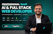 build full stack ai saas web app, mvp, or ai website