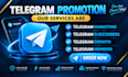 do telegram promotion increase tg members and subscribers