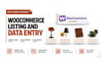 do woocommerce product listing and woocommerce data entry