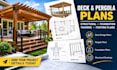 design deck pergola permit drawings foundation structural plans