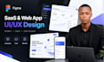 do admin dashboard ui ux design, figma saas web app design