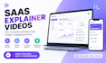 create a saas explainer video or product demo using ai motion graphics