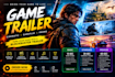 create a cinematic game trailer, gameplay trailer, game animation,