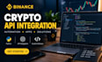 develop custom crypto API integrations and automation software