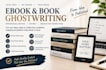 be your ebook ghostwriter, amazon kdp formatting, book editor, ghost book writer