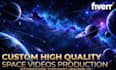 create faceless space, science, astronomy and technology documentary videos
