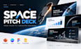 design space startup pitch deck, aerospace investor presentation