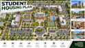 design student housing development planning layouts residential site plans