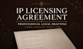 draft a professional intellectual property licensing agreement