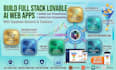build full stack lovable ai web application with supabase backend and database