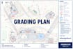 design grading plan, site plan erosion control, drainage and utility plan