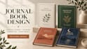 do journal design, planner design, workbook design and KDP interior design